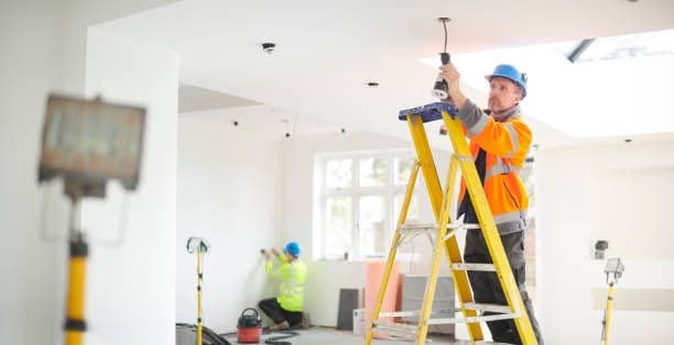 Ceiling & Light Fixture Removal
