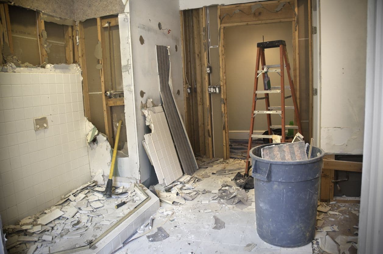 Interior demolition